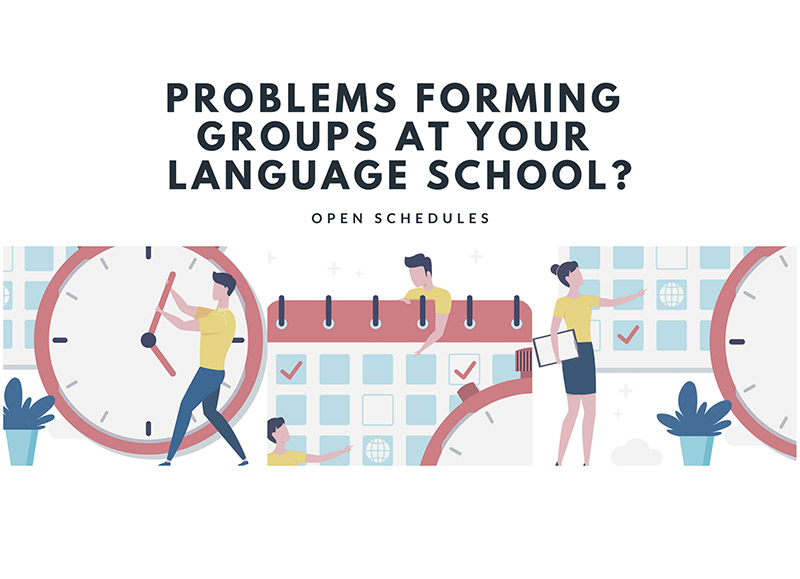 Problems forming groups at your language school? Ebook