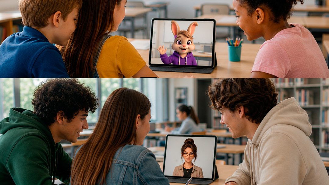 New Dexway avatars powered by AI, tailored to each educational stage