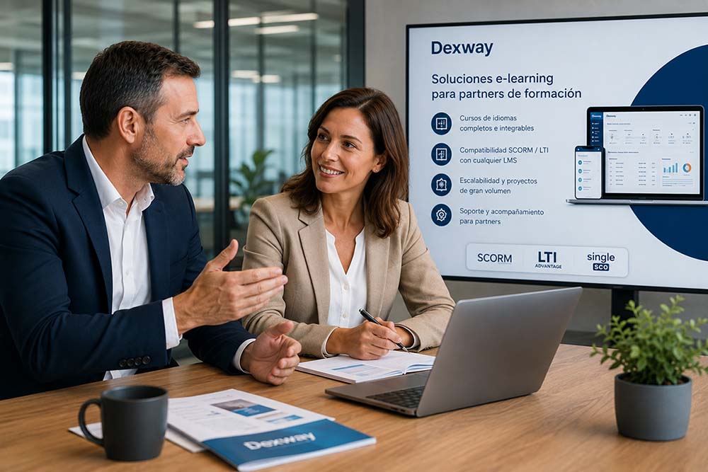 partners-dexway Conviértase en Partner de Dexway para distribuidor cursos de idiomas